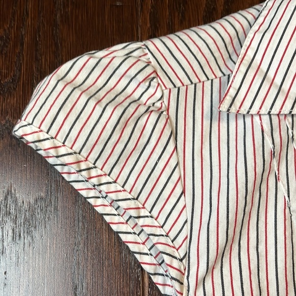 No boundaries striped blouse Junior size medium - Picture 5 of 6
